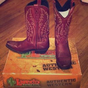Laredo Dar Red western boots